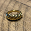 Gold Chunky Ring - Gaia Luna
