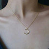 Crescent Moon Necklace - Gaia Luna