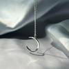 Crescent Moon Necklace - Gaia Luna