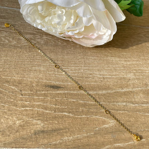 Freya's Heart Anklet