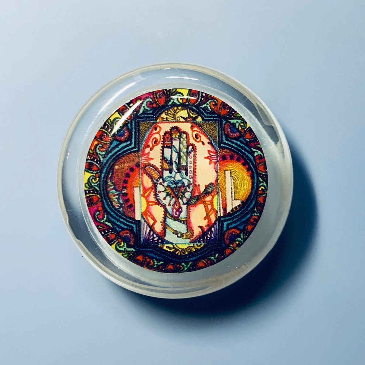 Mini Glass Stash Jar - Gaia Luna