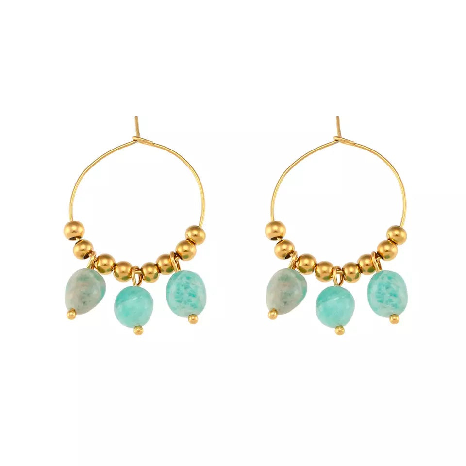 Crystal Drip Earrings - Gaia Luna