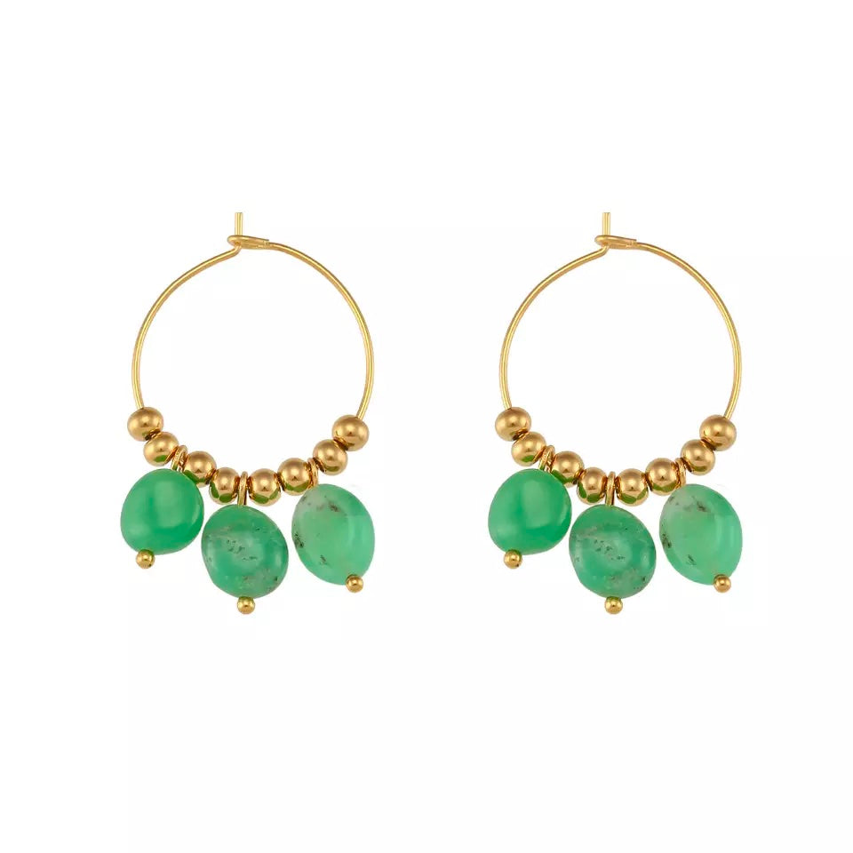 Crystal Drip Earrings - Gaia Luna