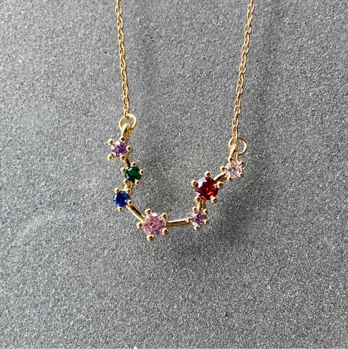 Zodiac Constellation necklace - Gold, Silver, Rose Gold | Misuzi