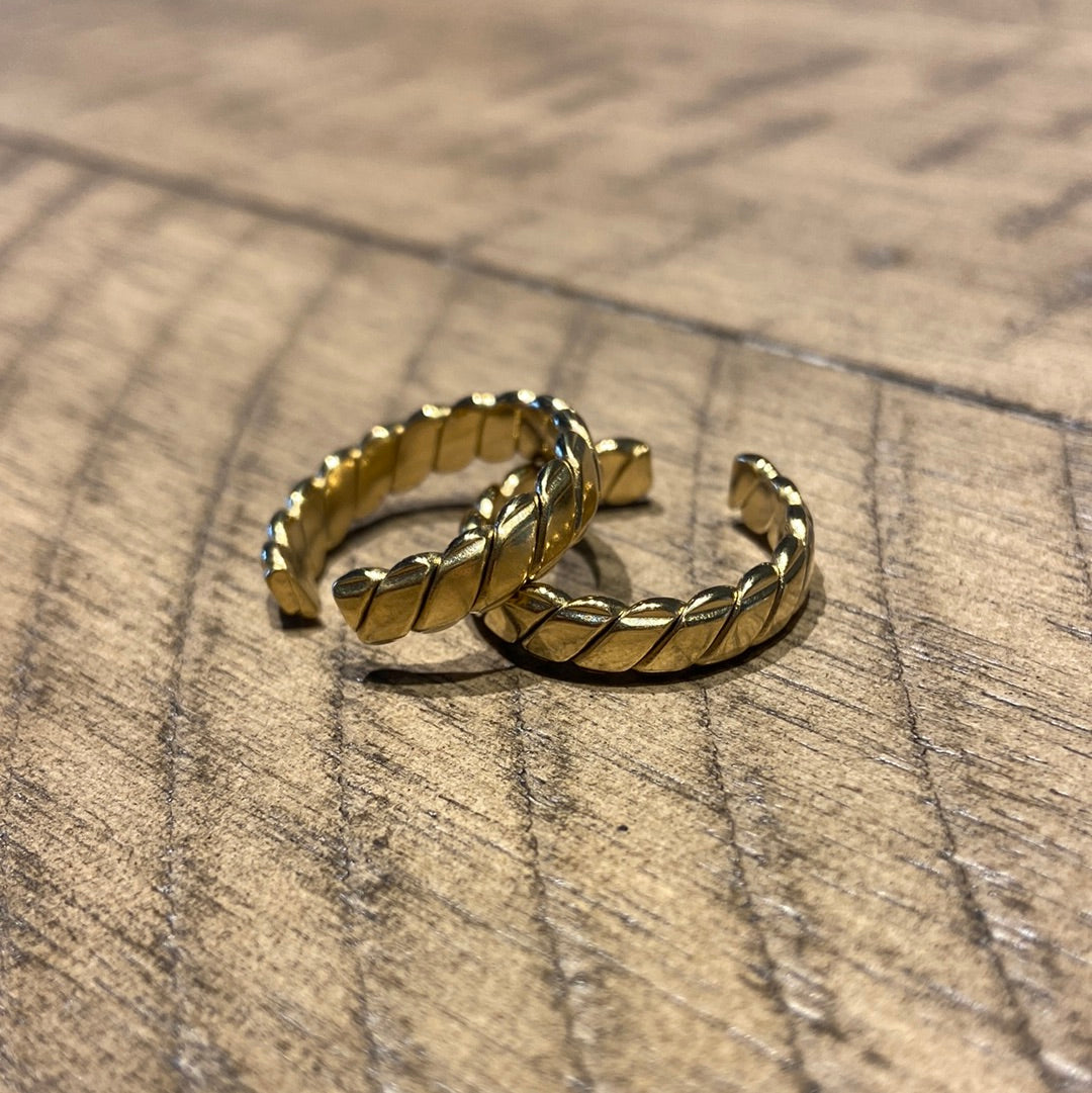 Adjustable Rope Ring - Gaia Luna