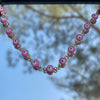 Pink Evil Eye Necklace - Gaia Luna