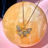 Butterfly Gold Necklace - Gaia Luna