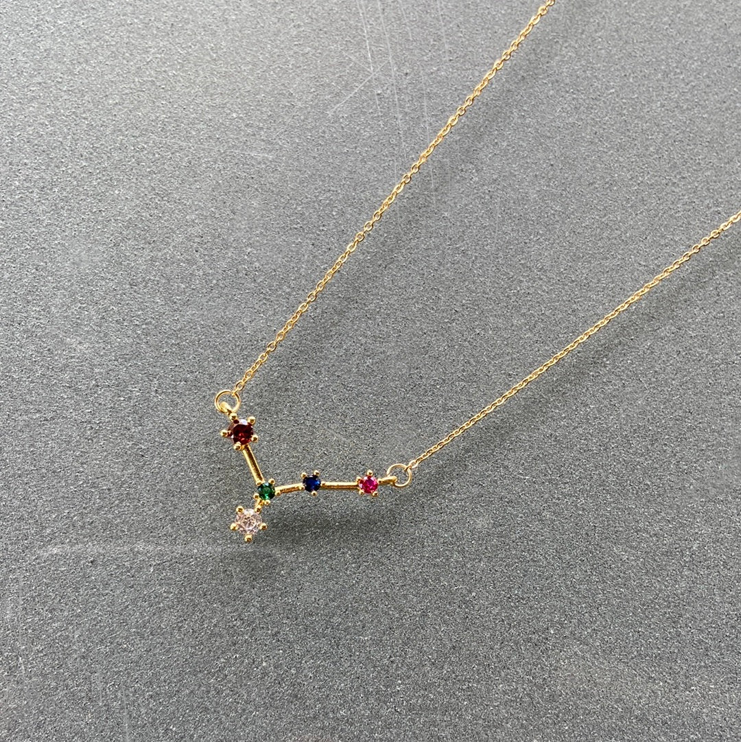 Gold Cancer Constellation - Gaia Luna