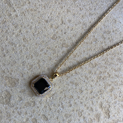 Synthetic Onyx Sparkly