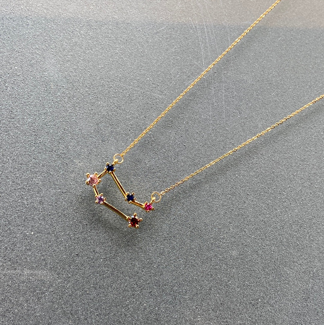 Gold Geminis Constellation - Gaia Luna