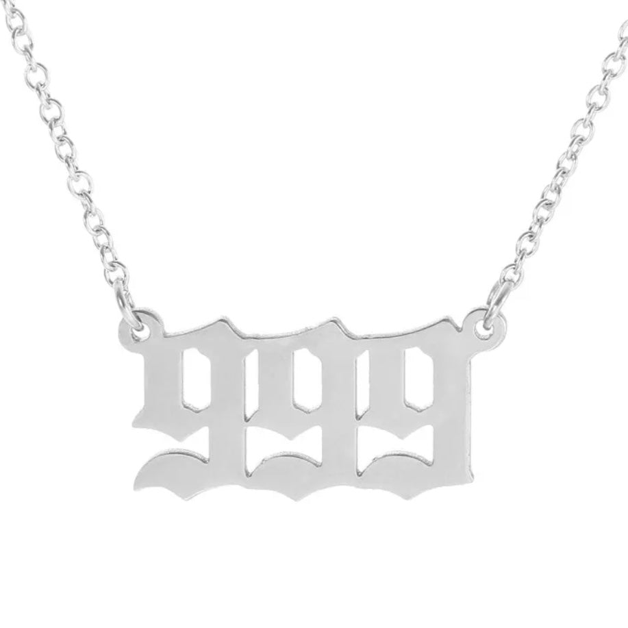 Angel Number Necklace - Gaia Luna