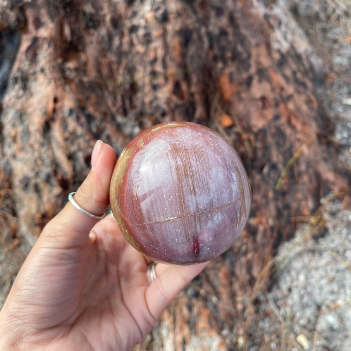 Jasper Sphere - Gaia Luna