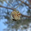 Gold Moon Medallion Necklace - Gaia Luna