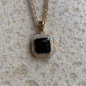 Synthetic Onyx Sparkly