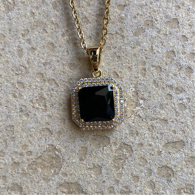 Synthetic Onyx Sparkly