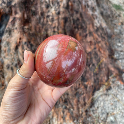 Mookite Jasper Sphere