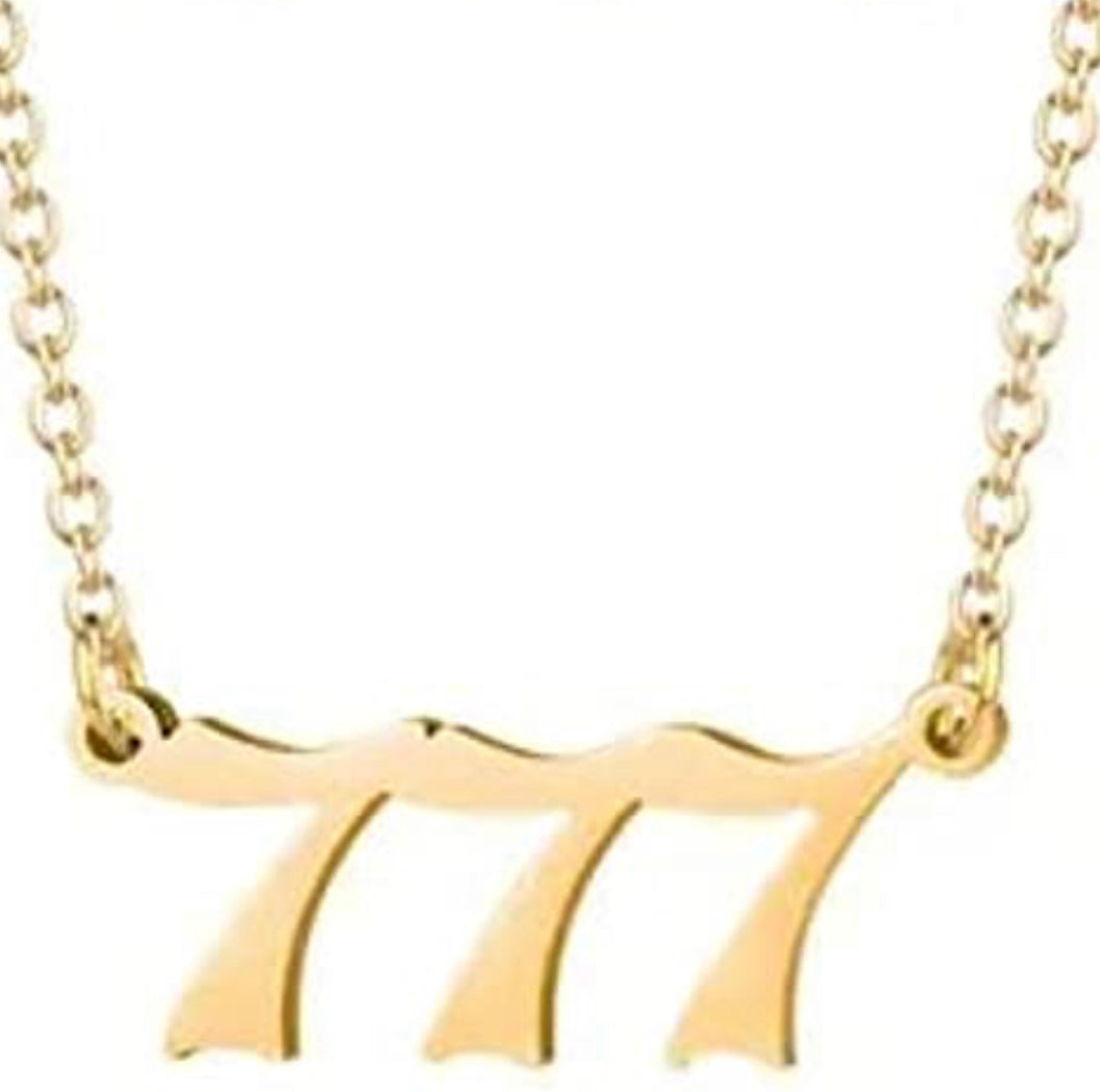 Angel Number Necklace - Gaia Luna