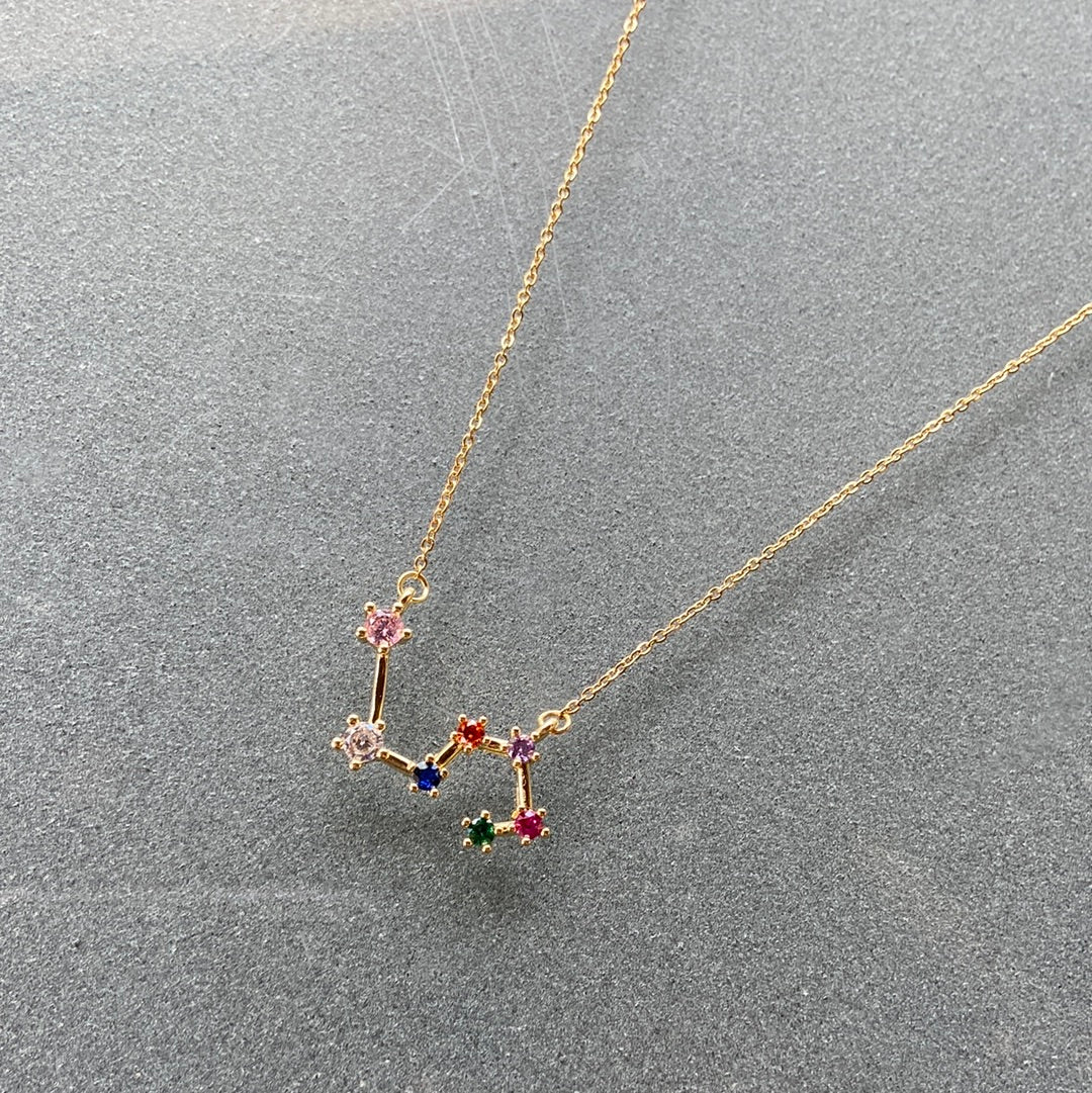 Gold Leo Constellation - Gaia Luna