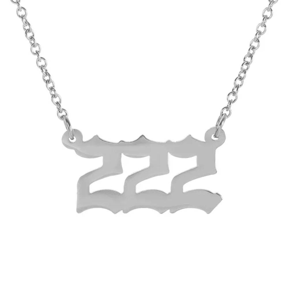 Angel Number Necklace - Gaia Luna