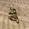 Simple Gold Chunky Snake Ring - Gaia Luna