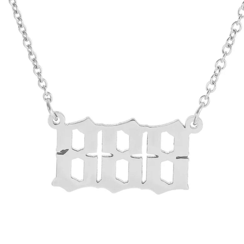 Angel Number Necklace - Gaia Luna