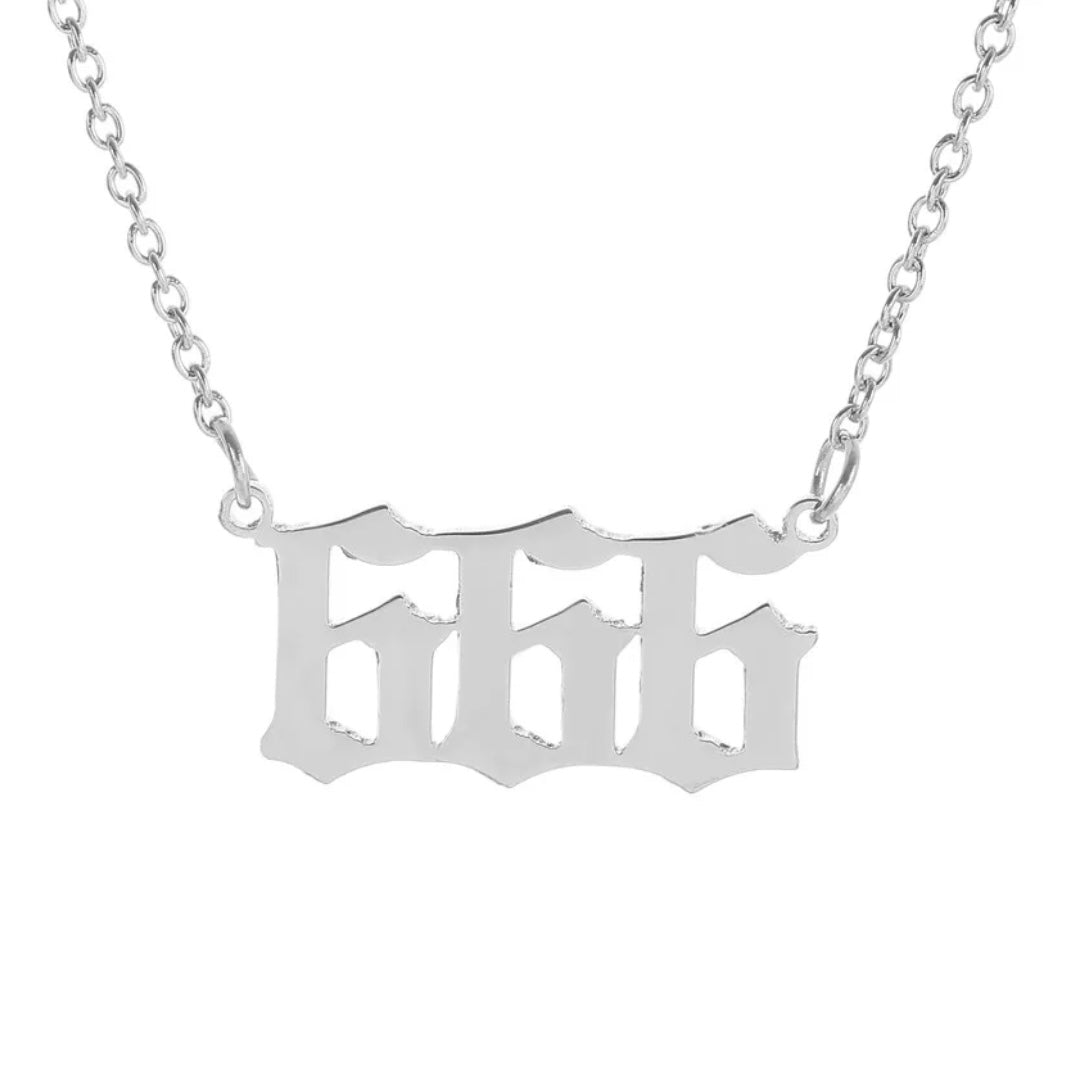 Angel Number Necklace - Gaia Luna