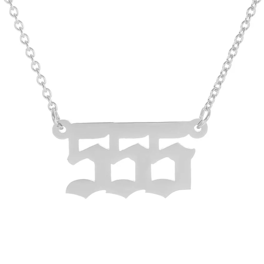 Angel Number Necklace - Gaia Luna